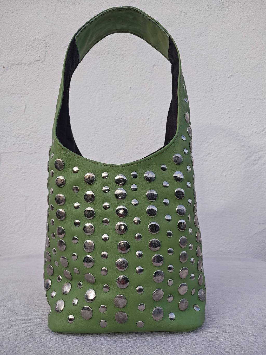 Nomad Studded Tote (Green)