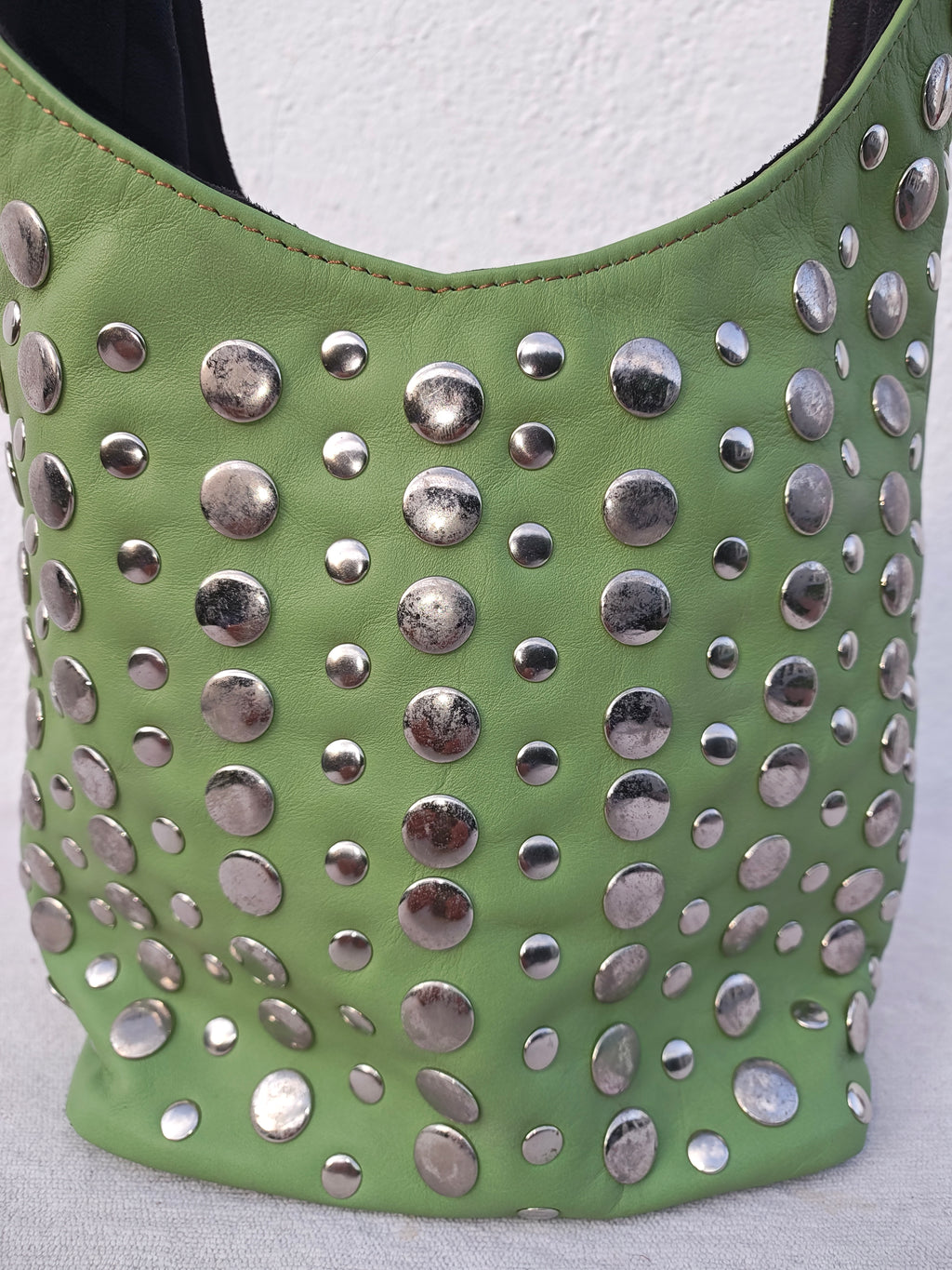 Nomad Studded Tote (Green)