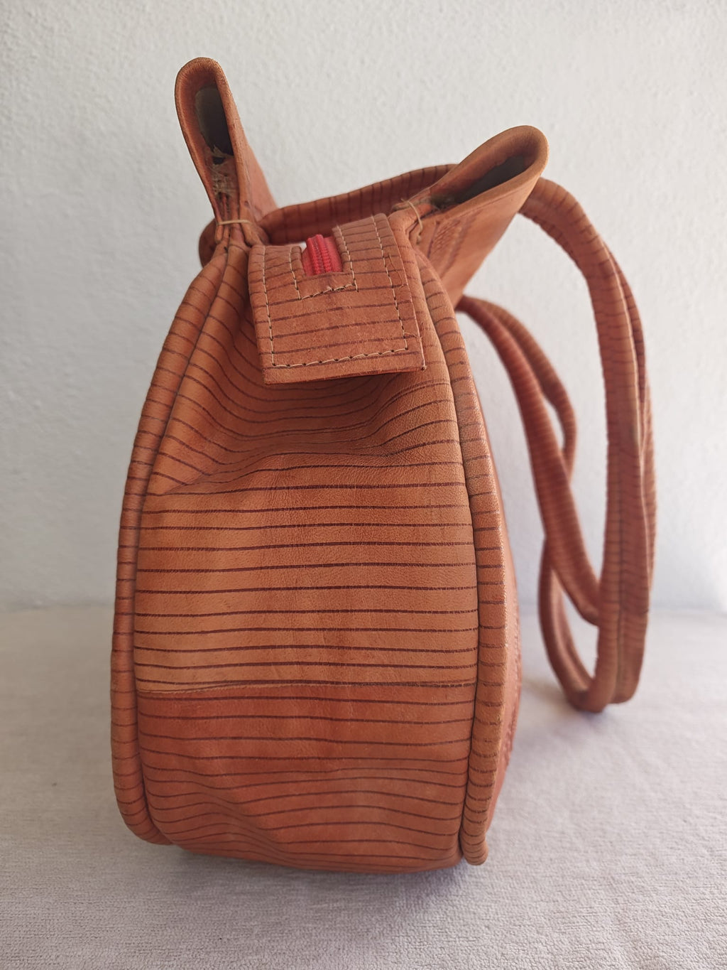 Vintage Marrakech Tooled Leather Handbag