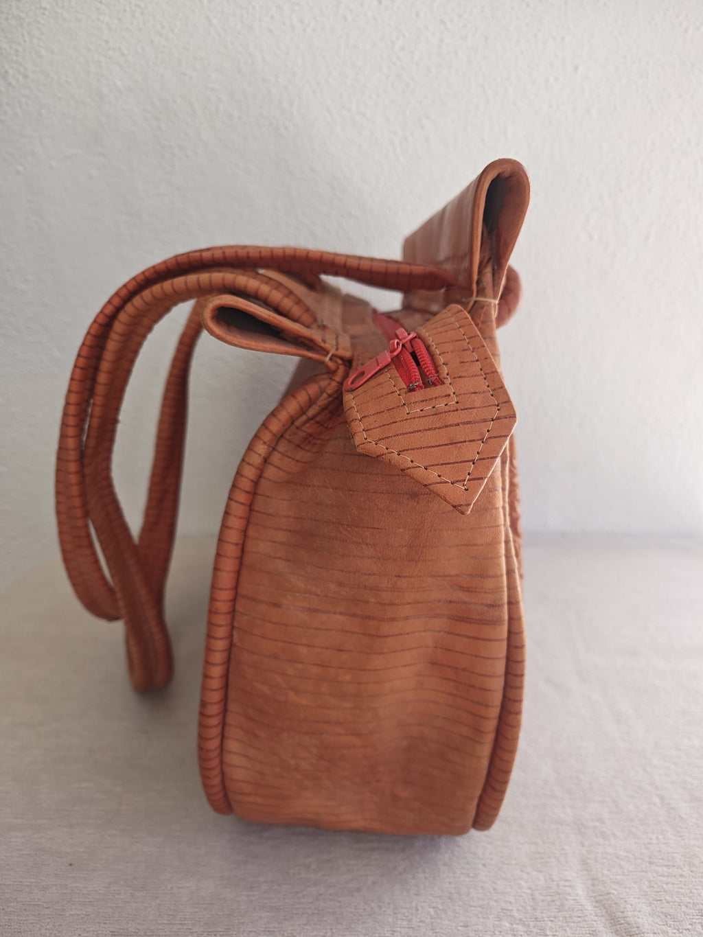 Vintage Marrakech Tooled Leather Handbag