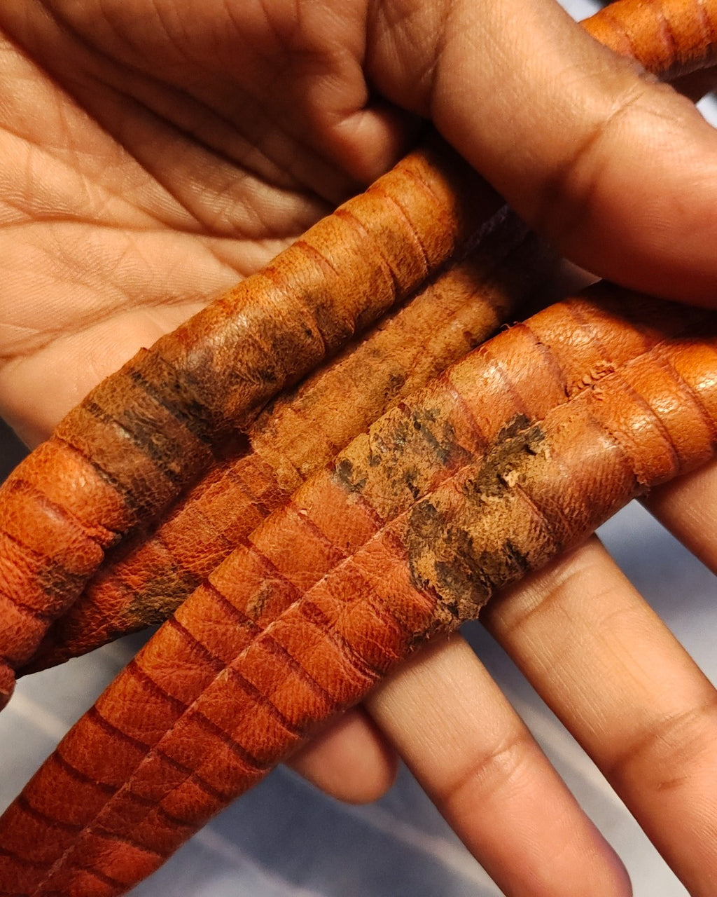 Vintage Marrakech Tooled Leather Handbag