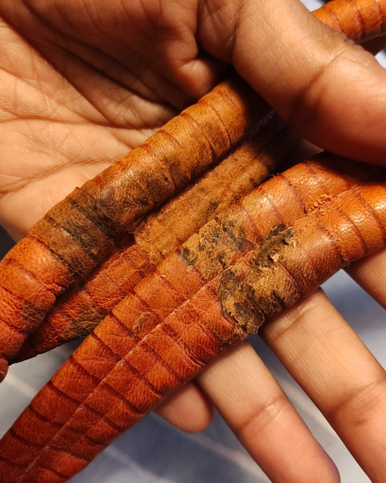 Vintage Marrakech Tooled Leather Handbag