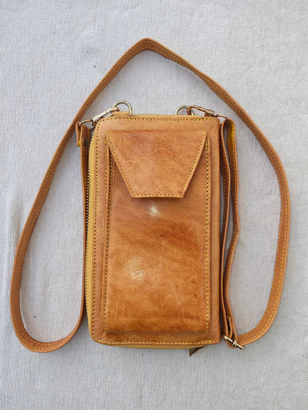 Kasbah Crossbody - Amber (Yellow)