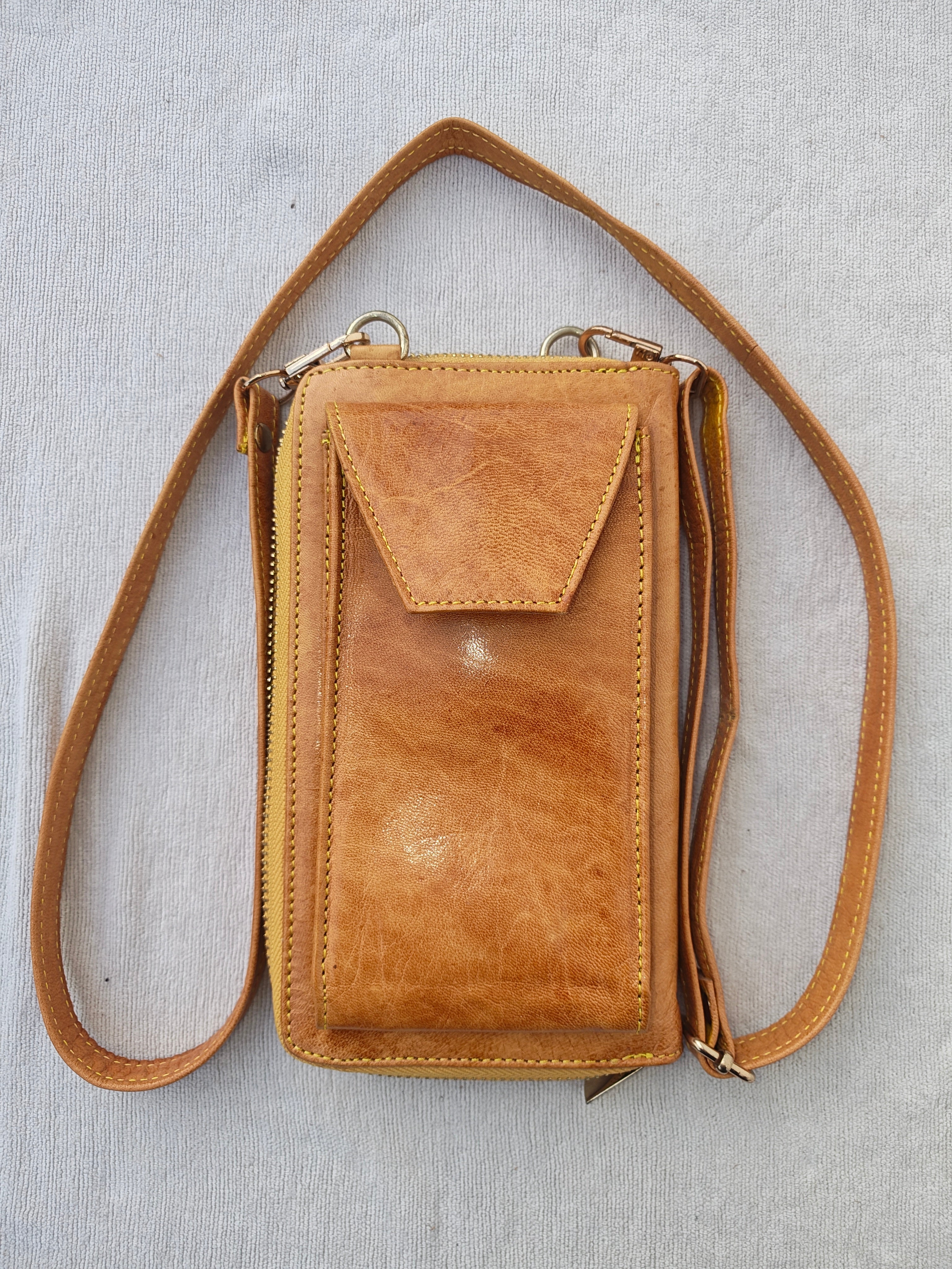 Kasbah Crossbody - Amber (Yellow)