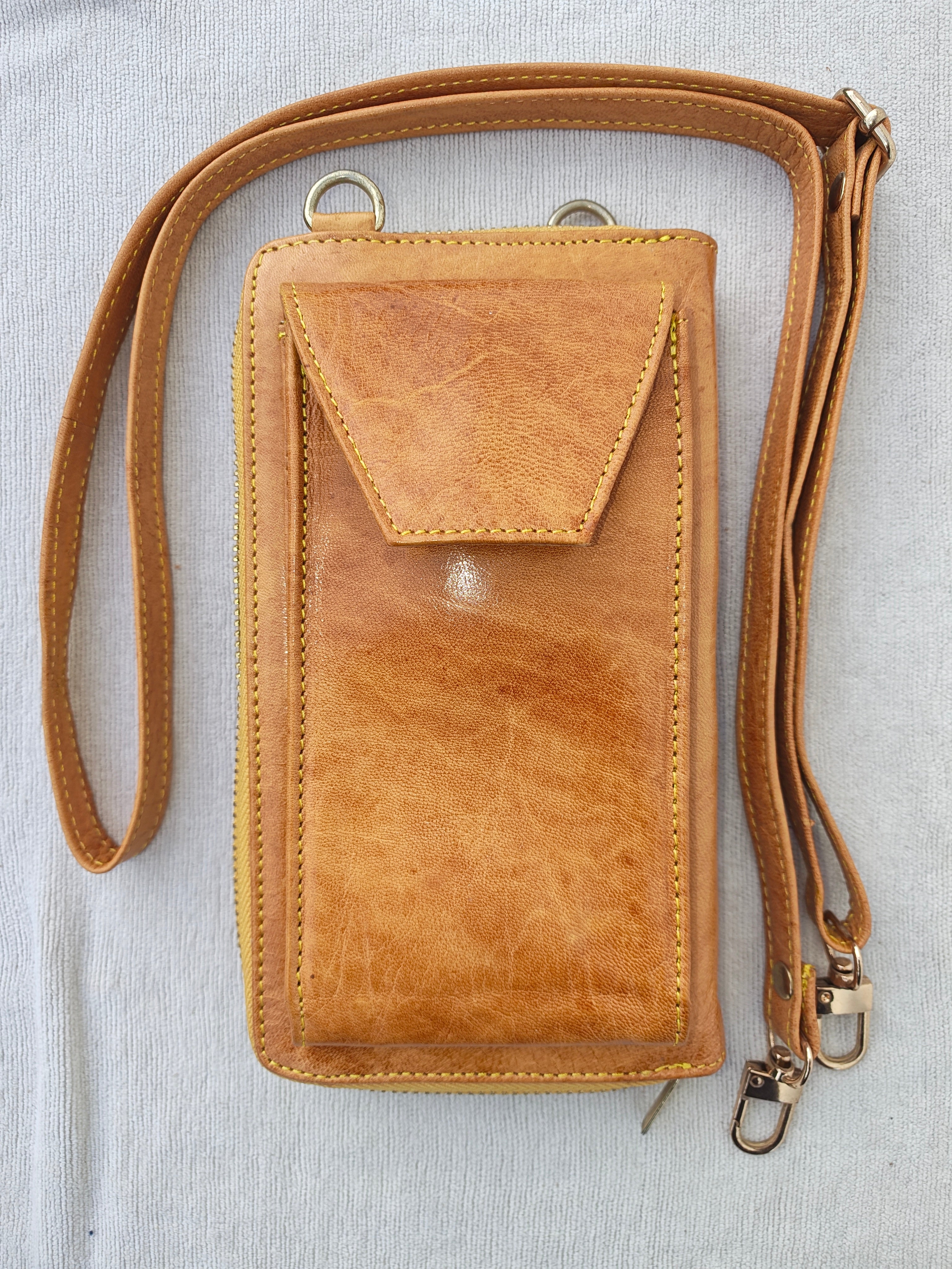 Kasbah Crossbody - Amber (Yellow)