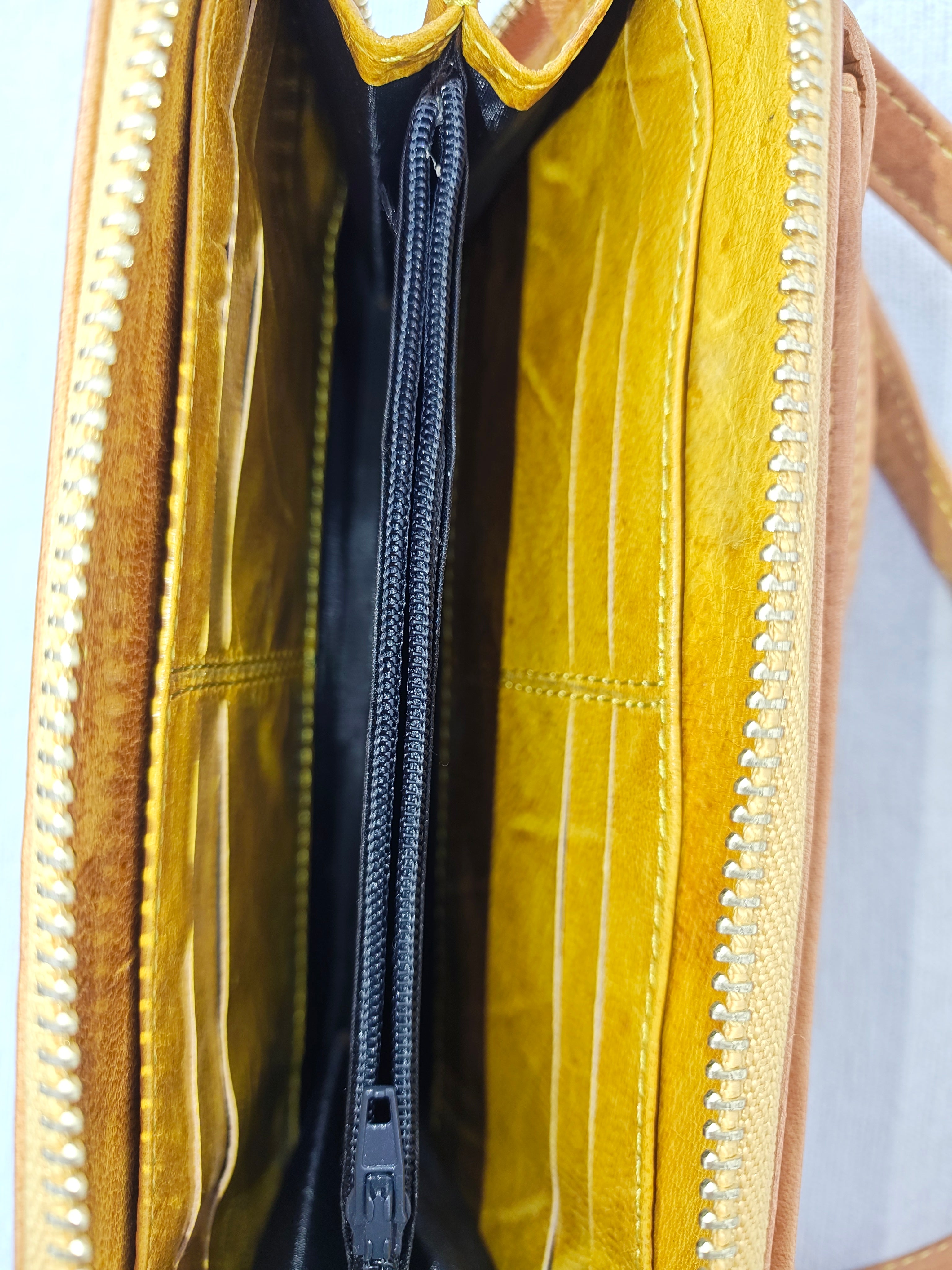 Kasbah Crossbody - Amber (Yellow)