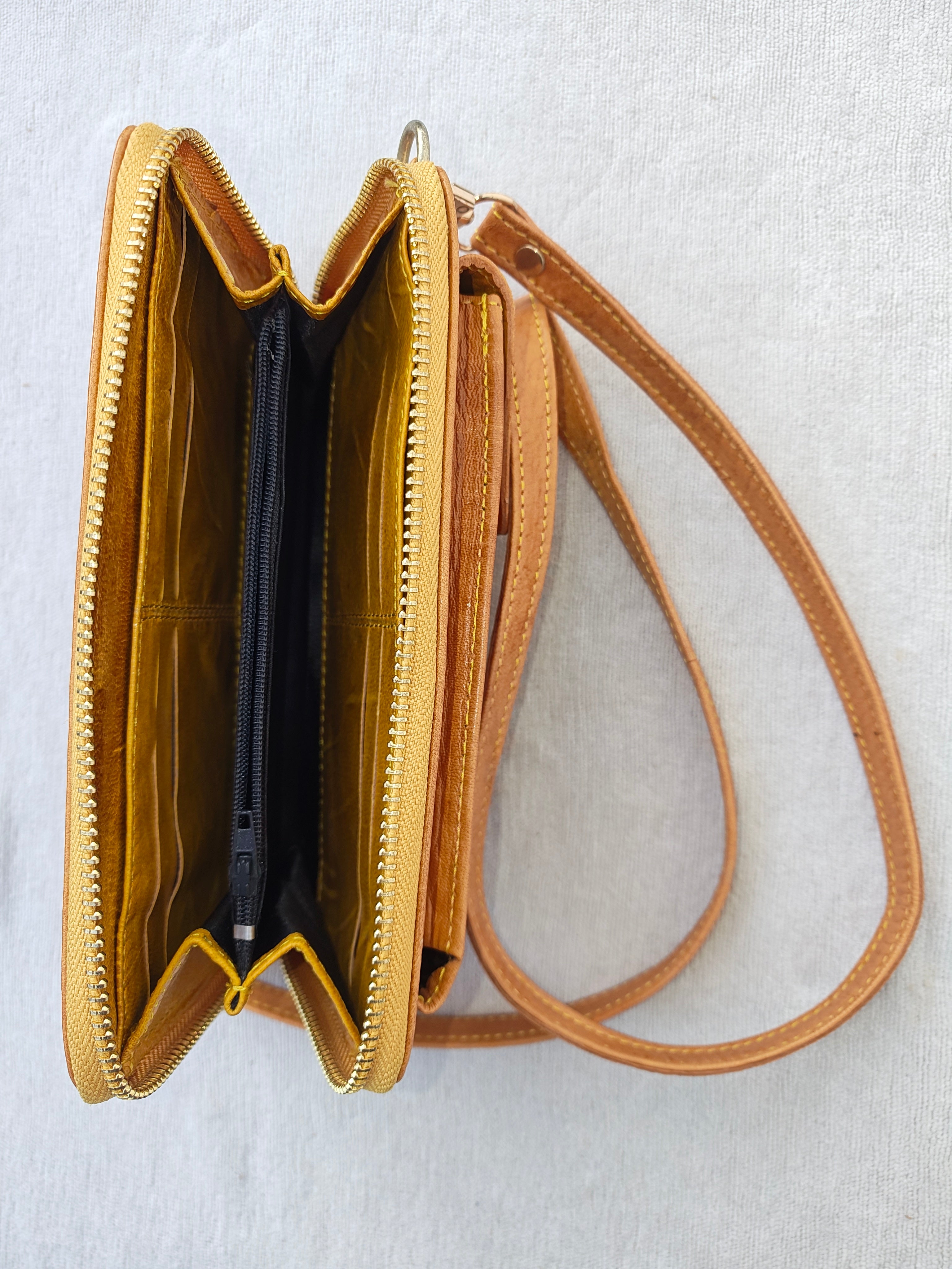 Kasbah Crossbody - Amber (Yellow)