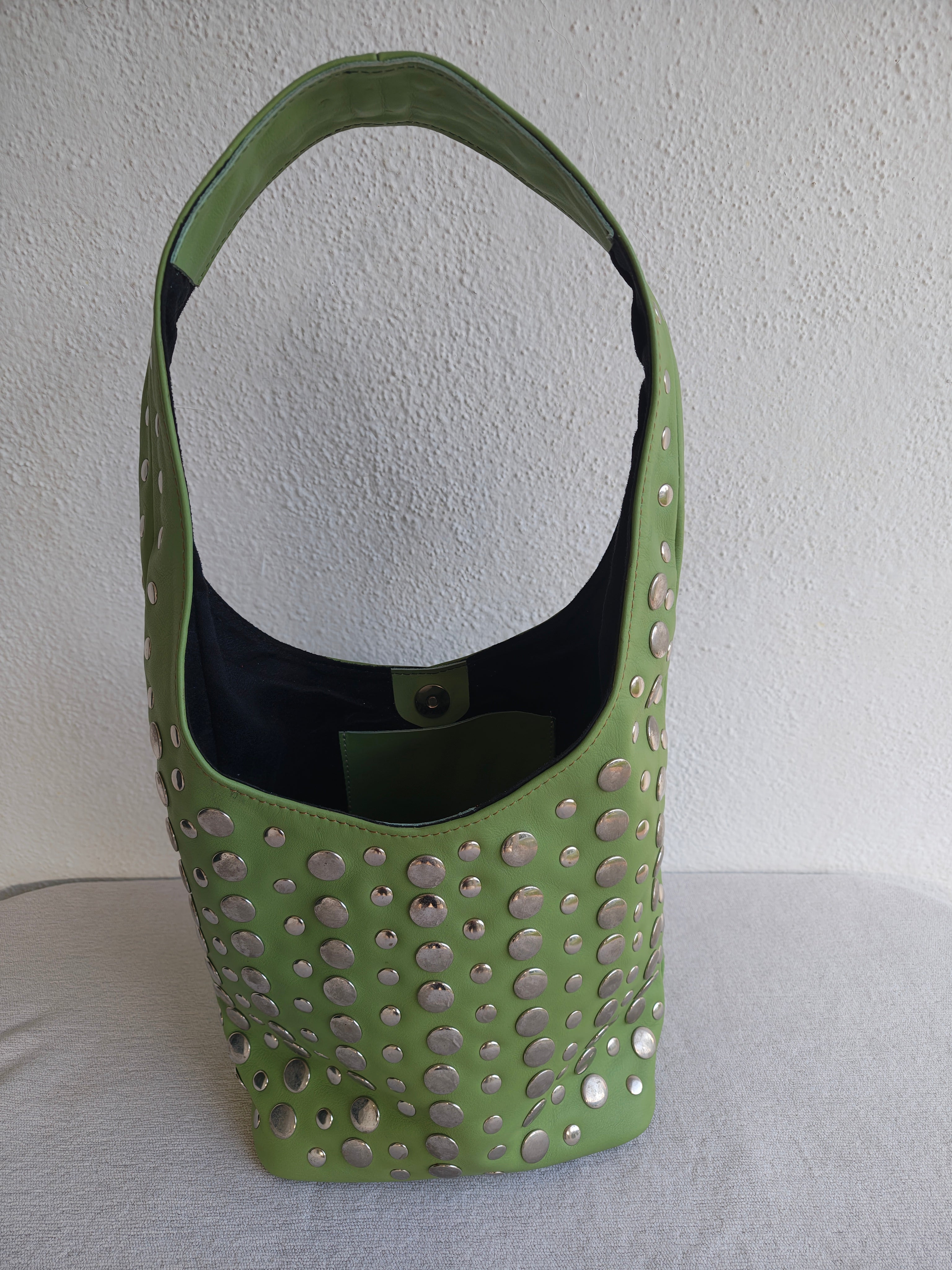 Nomad Studded Tote (Green)