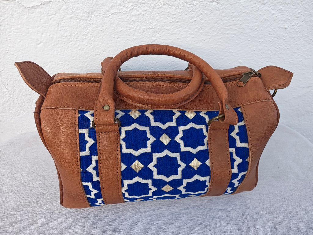 The Zellij Mini Duffle (Blue)