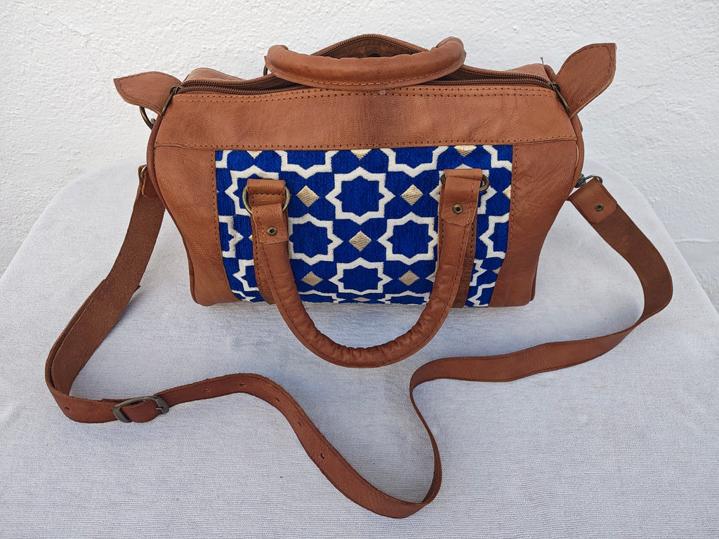 The Zellij Mini Duffle (Blue)