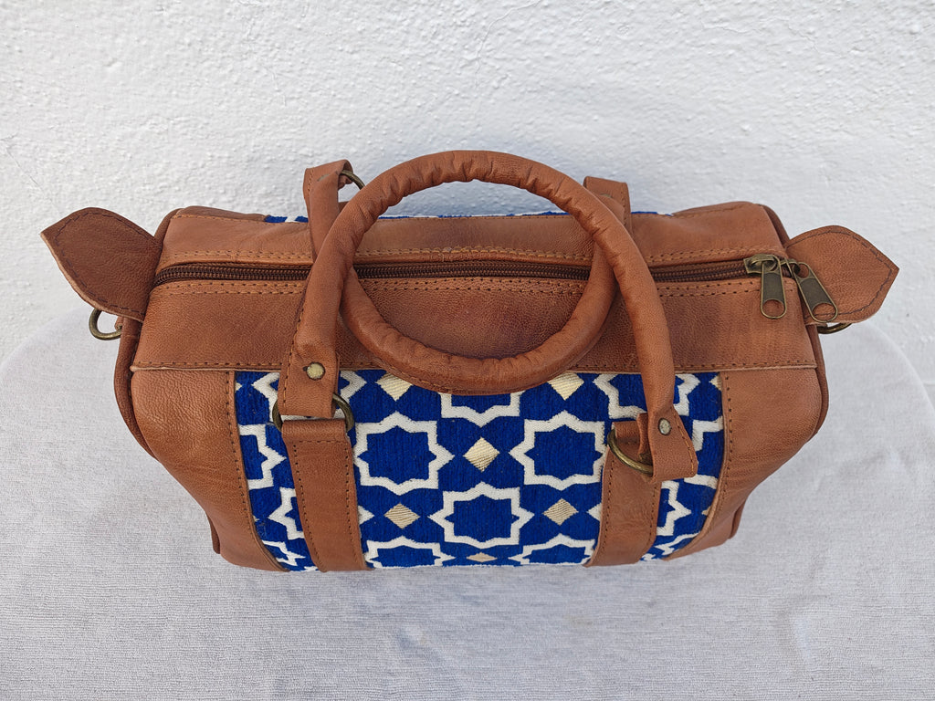 The Zellij Mini Duffle (Blue)