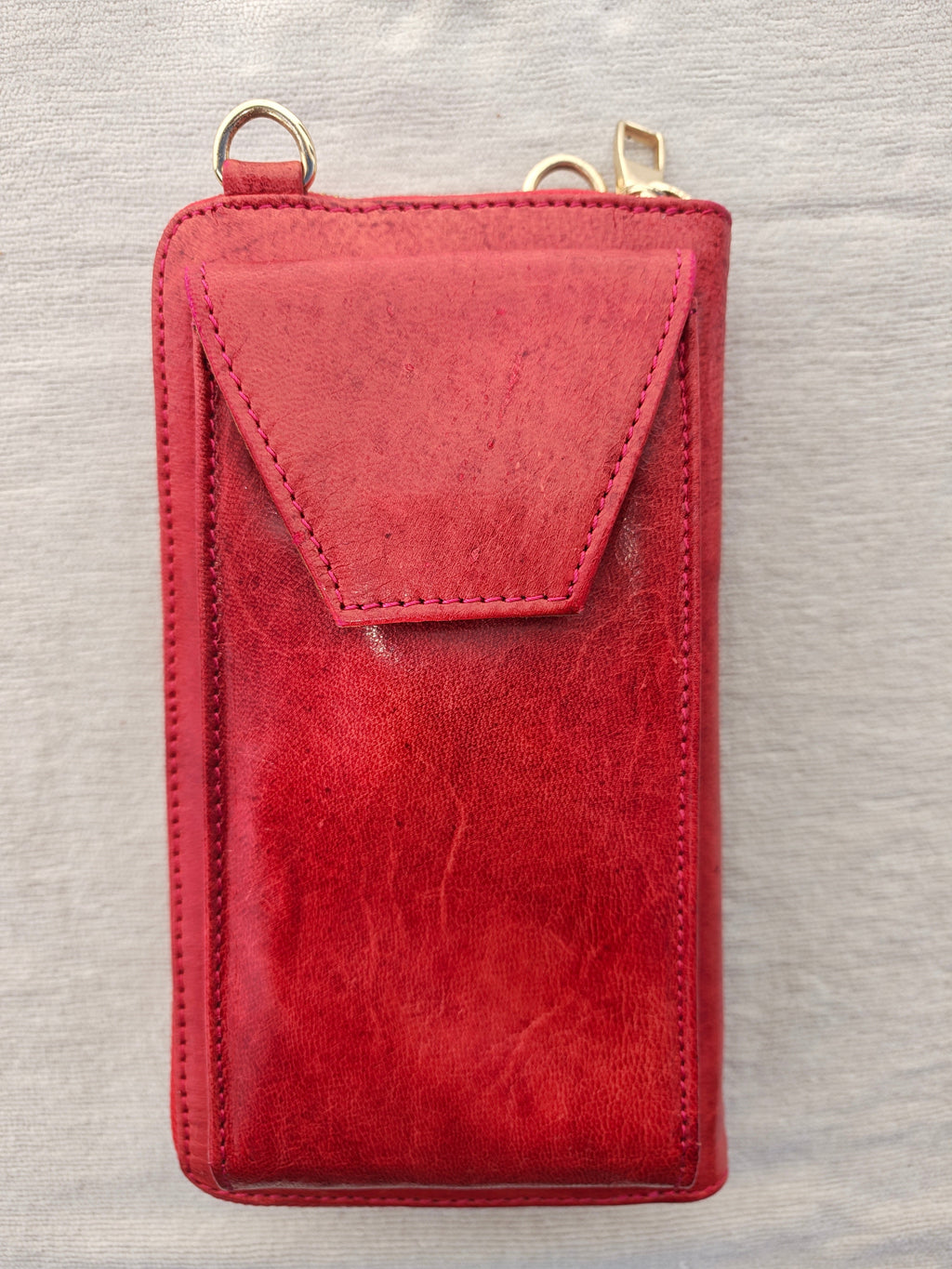 Kasbah Crossbody - Pomegranate (Red)