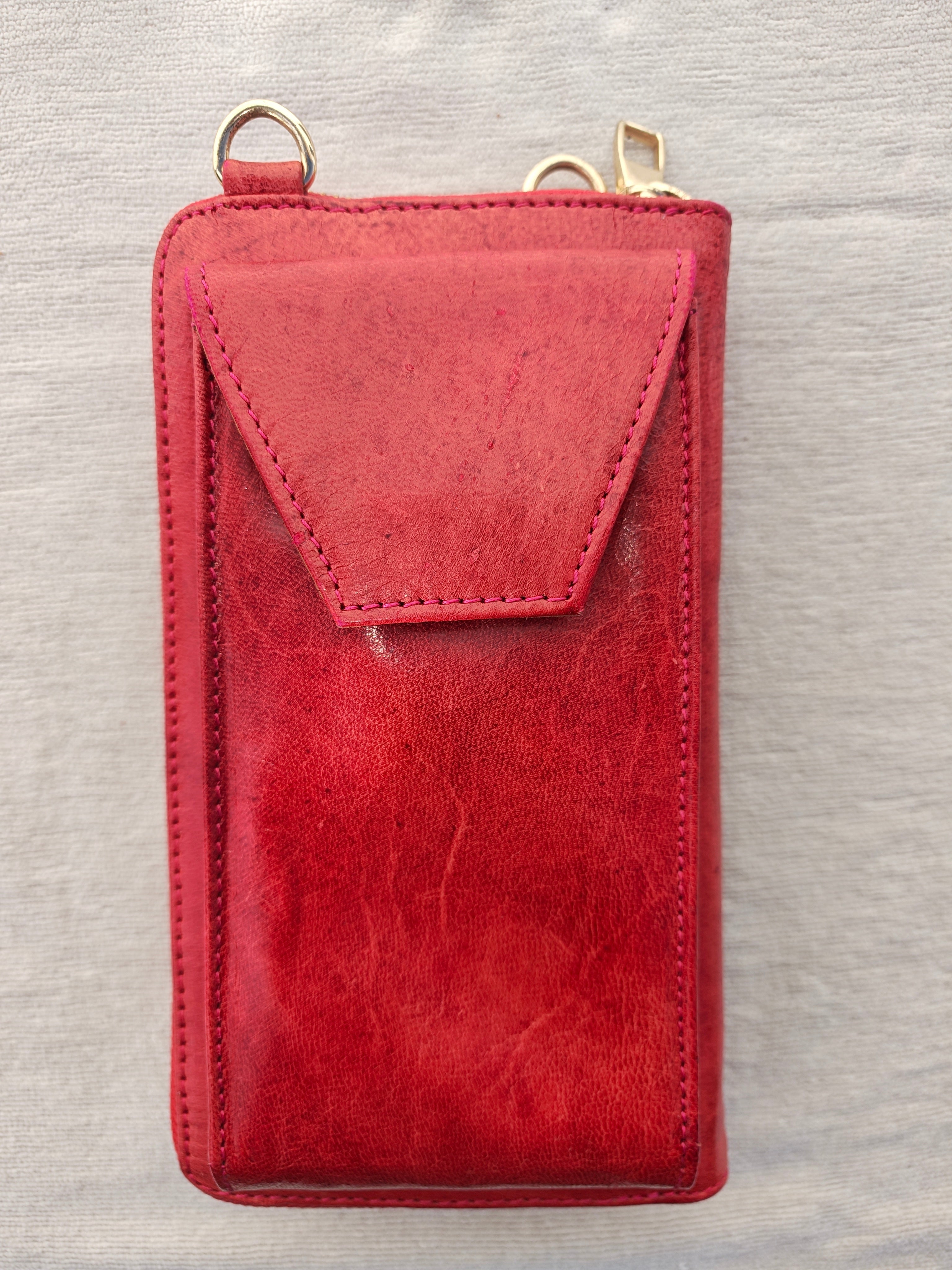 Kasbah Crossbody - Pomegranate (Red)